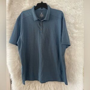 Kuhl Airkuhl Men’s Short Sleeve Blue Polo Shirt. 
Style: 7344